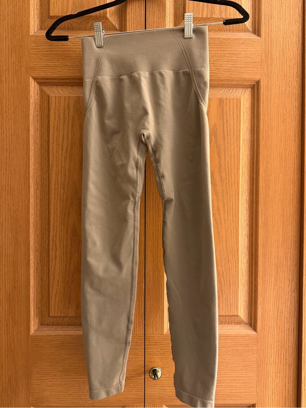 Oner Active High-Waist Leggings in Taupe